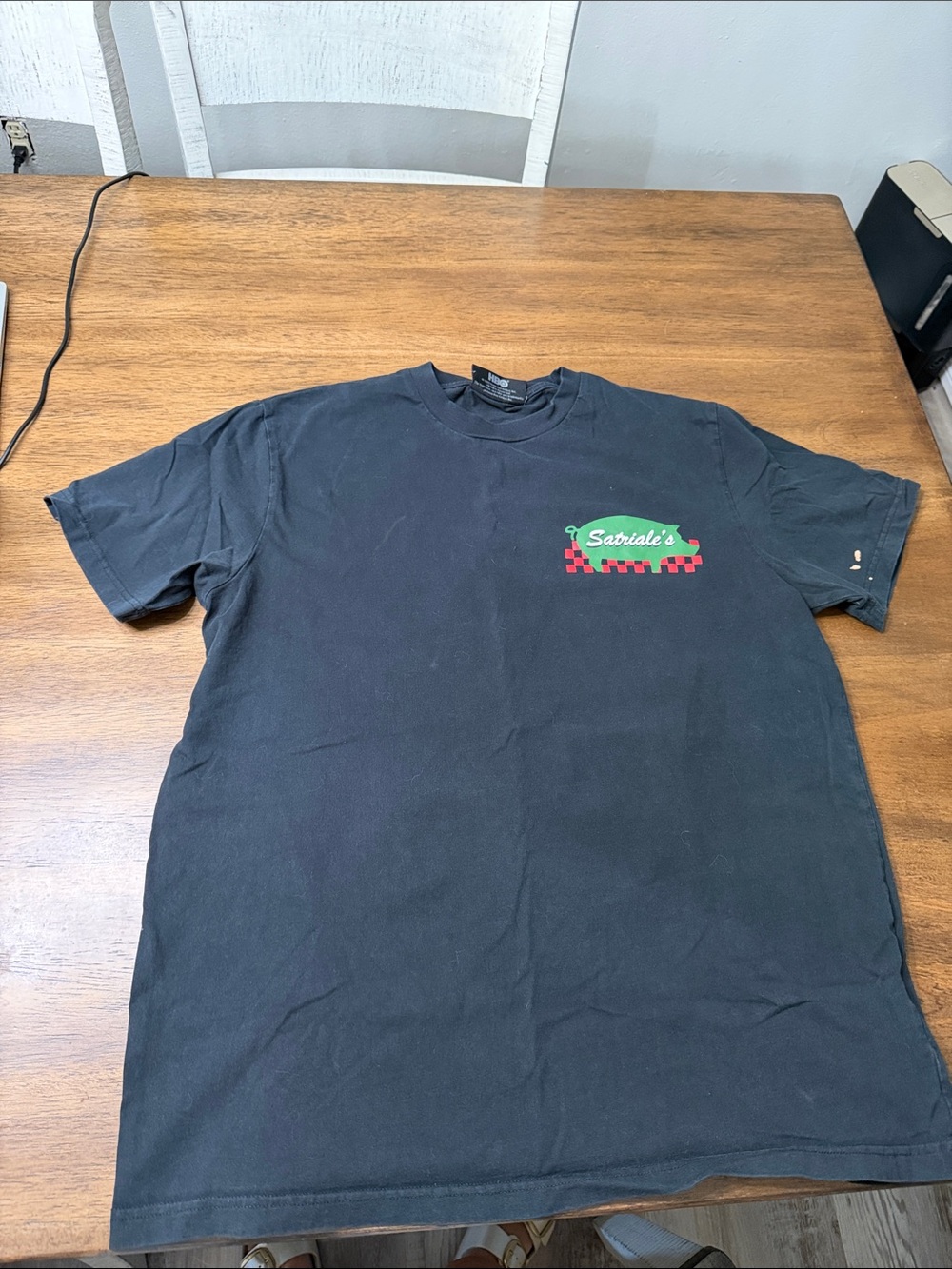 Black Graphic Men's T-Shirt